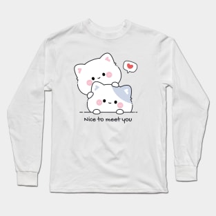 Mizu & Kawa-Nice to Meet U Long Sleeve T-Shirt